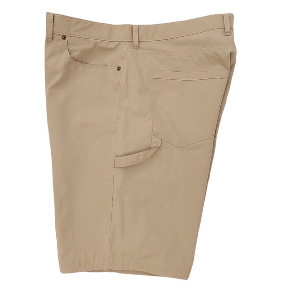 Under Armour Shorts Mens 40 Beige Performance Flat Front Casual Golf Outdoor - Picture 4 of 10